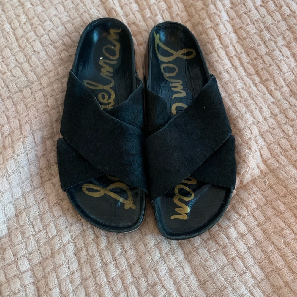 Black sandals